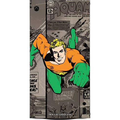 DC Comics Aquaman Classics Art XBox Series X Digital Edition Console Skin